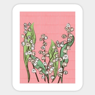 Lily of the Valley Sticker